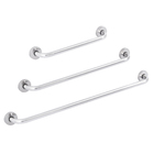 Kit de Barra de Apoio de 40cm|60cm|80cm Valle Metais